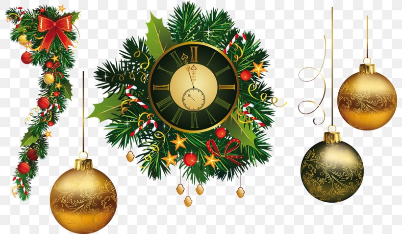 Christmas Eve New Year Christmas Ornament Clip Art, PNG, 800x479px, Christmas, Christmas And Holiday Season, Christmas Decoration, Christmas Eve, Christmas Ornament Download Free