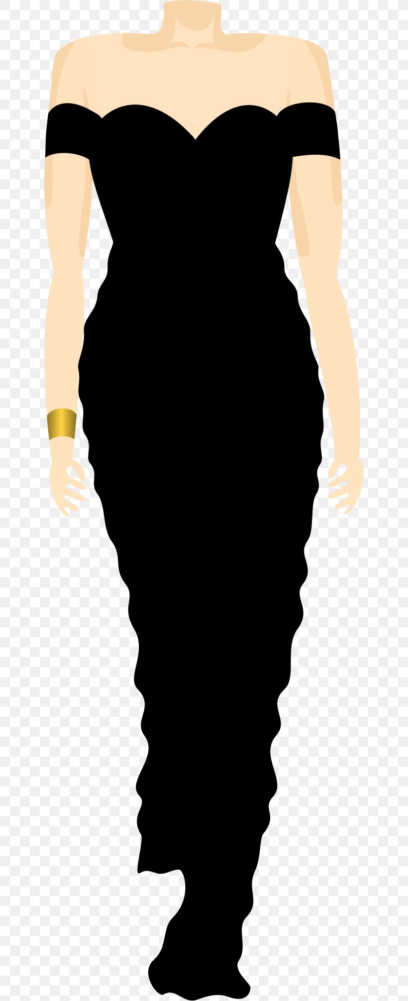 Dress Clothing Drawing, PNG, 642x2011px, Dress, Clothing, Coreldraw, Costume Design, Drawing Download Free