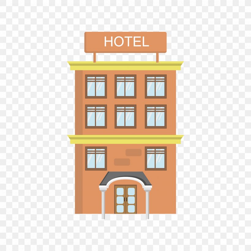 Hotel Gratis Vecteur, PNG, 2000x2000px, Hotel, Accommodation, Backpacker Hostel, Boutique Hotel, Elevation Download Free