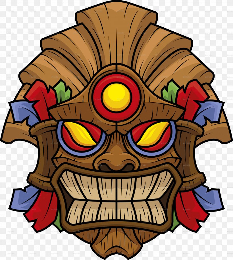 Kon-Tiki Expedition Mask Image Clip Art, PNG, 3184x3543px, Tiki, Art, Cartoon, Drawing, Fictional Character Download Free