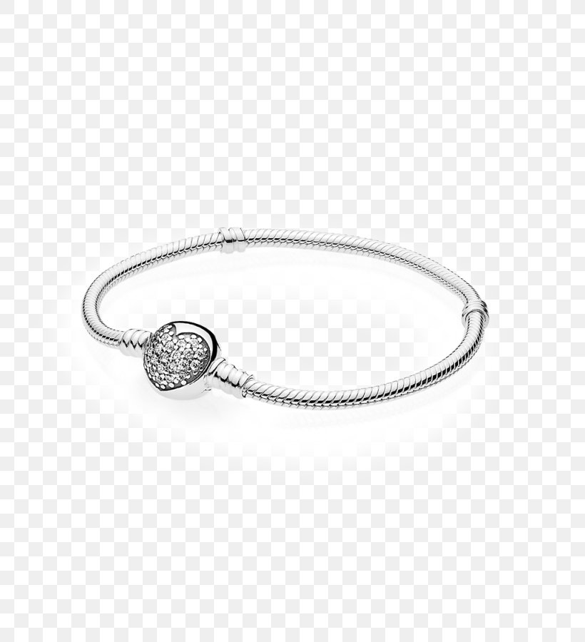 Pandora Charm Bracelet Cubic Zirconia Sterling Silver, PNG, 800x900px, Pandora, Bangle, Body Jewelry, Bracelet, Charm Bracelet Download Free