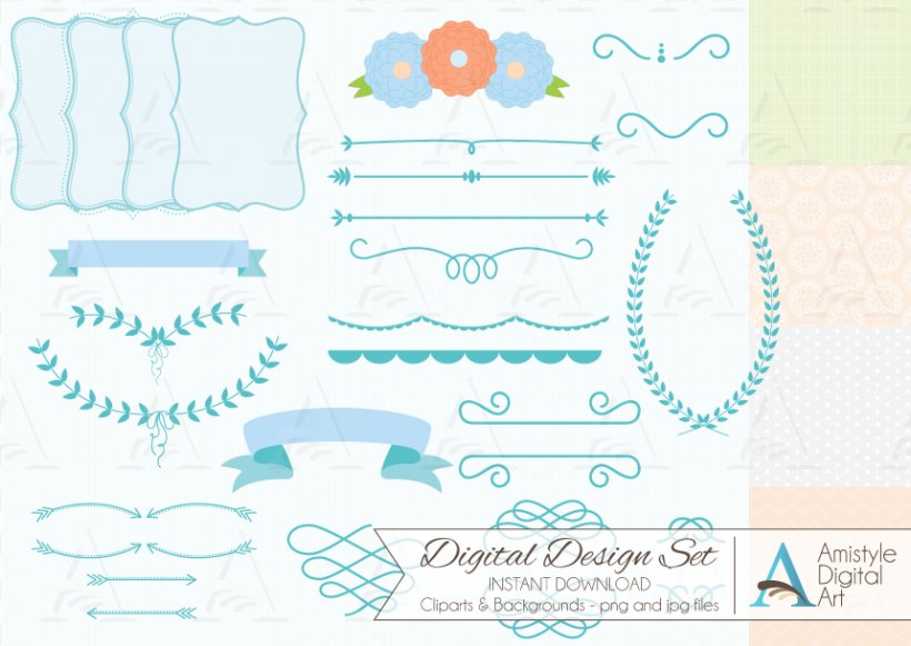 Paper Wedding Invitation Baby Shower Clip Art, PNG, 860x610px, Paper, Aqua, Area, Baby Shower, Blue Download Free