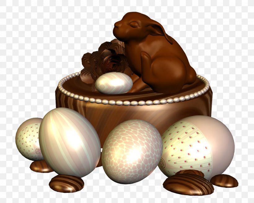 Rabbit Chocolate Clip Art, PNG, 1300x1041px, Rabbit, Animal, Cake, Chicken Egg, Chocolate Download Free