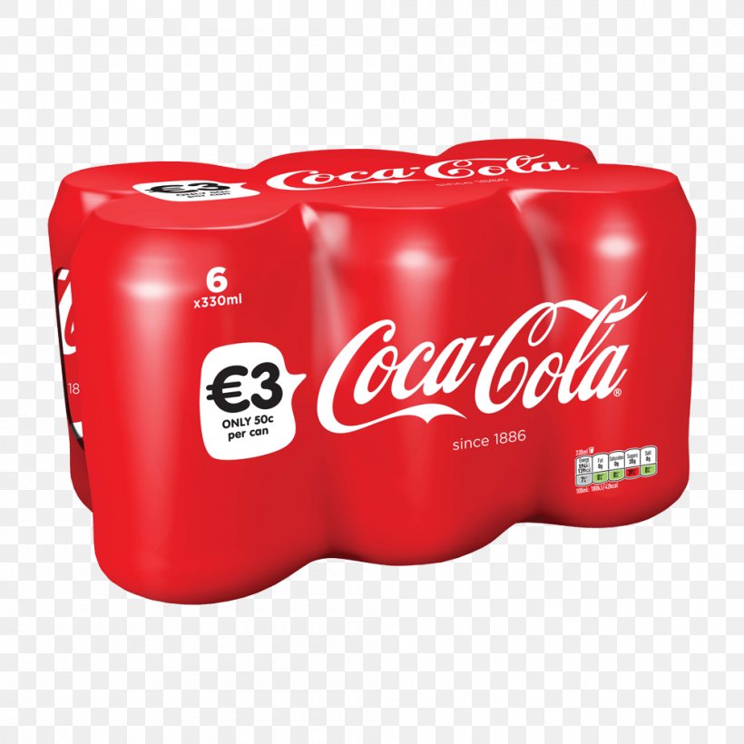 Coca-Cola Diet Coke Fizzy Drinks Fanta, PNG, 1000x1000px, Cocacola, Beverage Can, Bottle, Carbonated Soft Drinks, Coca Download Free