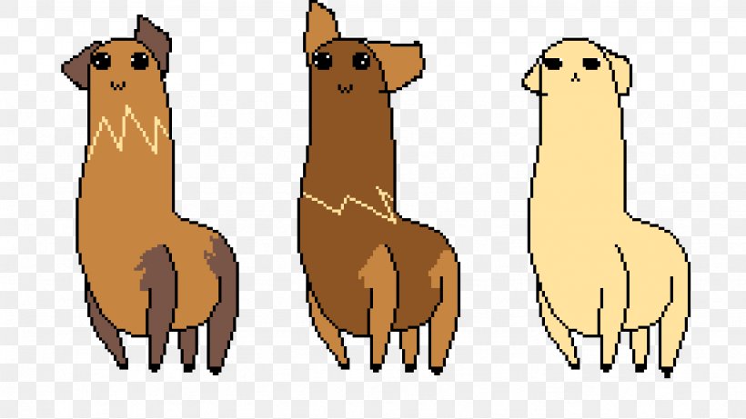 Llama Alpaca Dog Breed Pixel Art, PNG, 1024x576px, Llama, Alpaca, Breed, Camel Like Mammal, Carnivoran Download Free