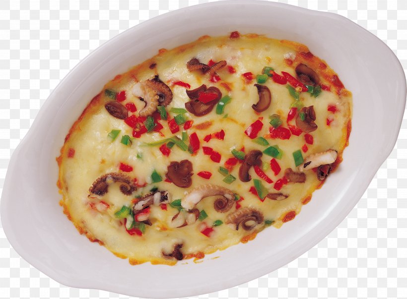 Omelette Recipe Dish Raster Graphics Mushroom, PNG, 3571x2627px, Omelette, Casserole, Cuisine, Dish, Food Download Free
