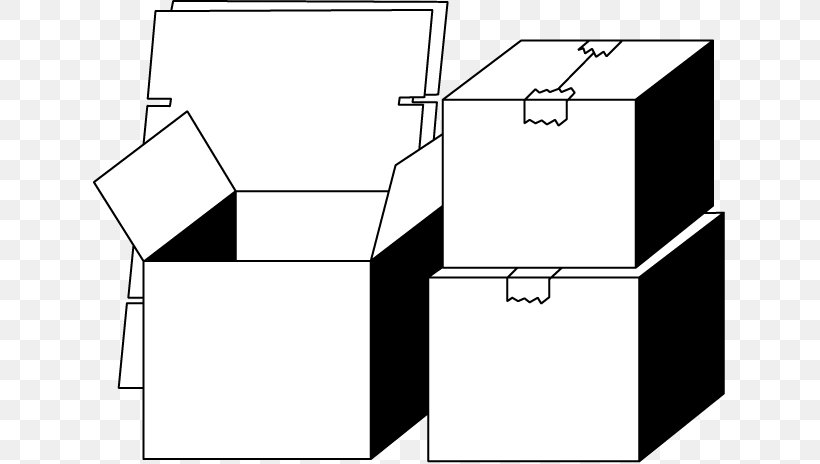 Paper Illustration Corrugated Fiberboard 運輸業 Clip Art, PNG, 633x464px, Paper, Area, Black, Black And White, Brand Download Free