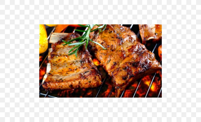 Barbecue Ribs Hamburger Grilling Meat, PNG, 500x500px, Barbecue, Animal Source Foods, Bacon, Barbecue Chicken, Beef Download Free