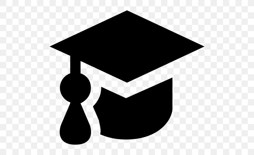 Graduation Ceremony Square Academic Cap College Clip Art, PNG, 500x500px, Graduation Ceremony, Academic Degree, Black, Black And White, Cap Download Free