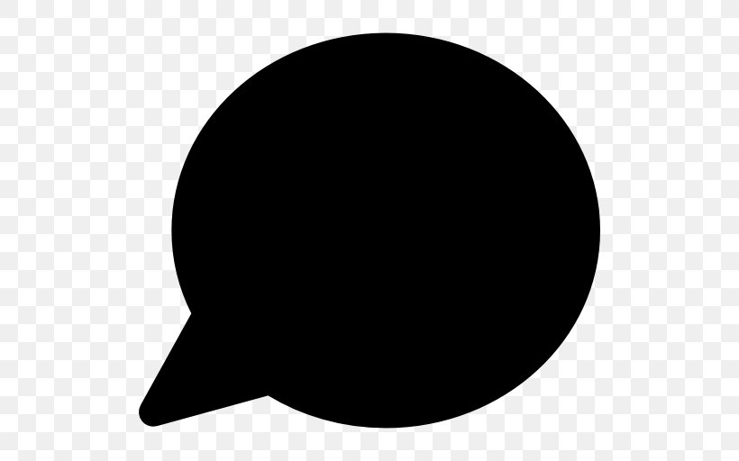 Black And White Monochrome Oval, PNG, 512x512px, Speech Balloon, Background Process, Black, Black And White, Dialogue Download Free