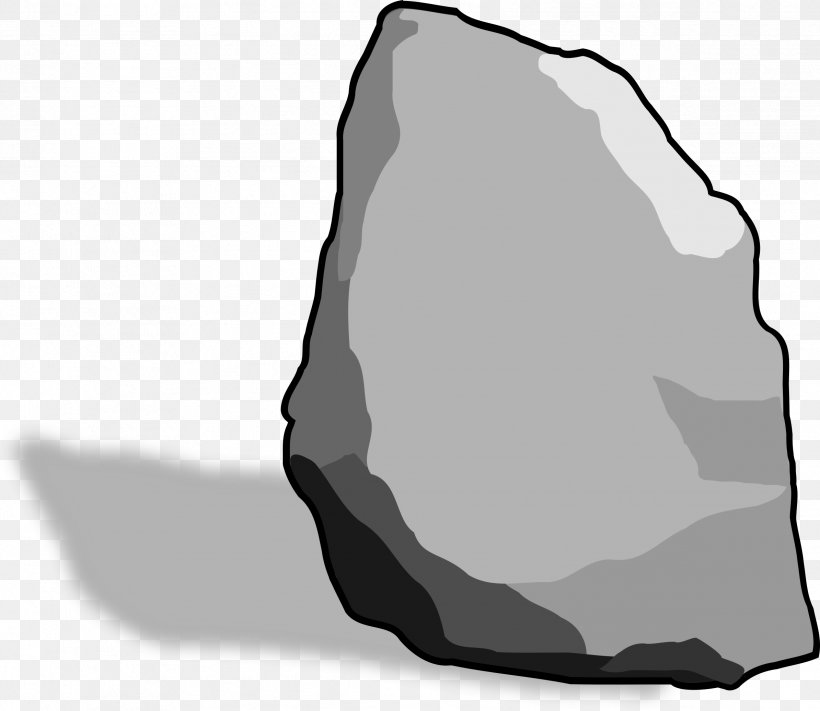 Rock Free Content Clip Art, PNG, 2389x2074px, Rock, Black And White, Boulder, Cartoon, Free Content Download Free