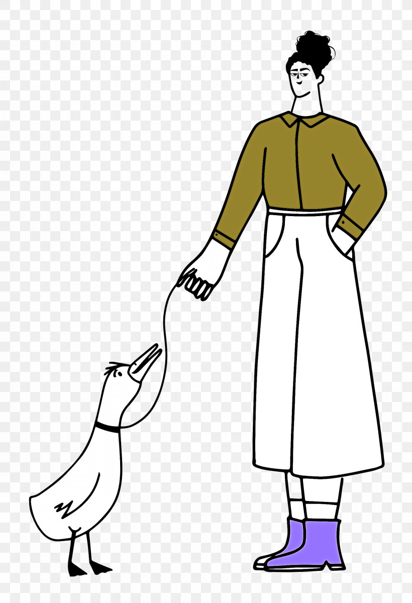 Walking The Duck Talking Duck, PNG, 1708x2500px, Line Art, Costume, Dress, Headgear, Meter Download Free