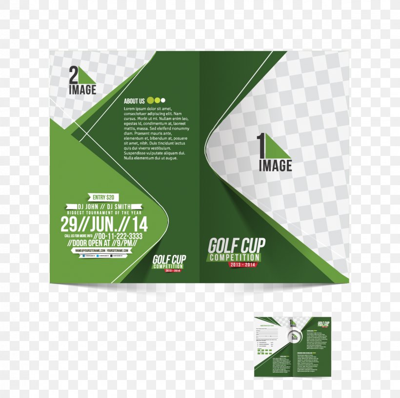 Brochure Golf Illustration, PNG, 1633x1629px, Golf, Brand, Brochure, Championship, Flyer Download Free