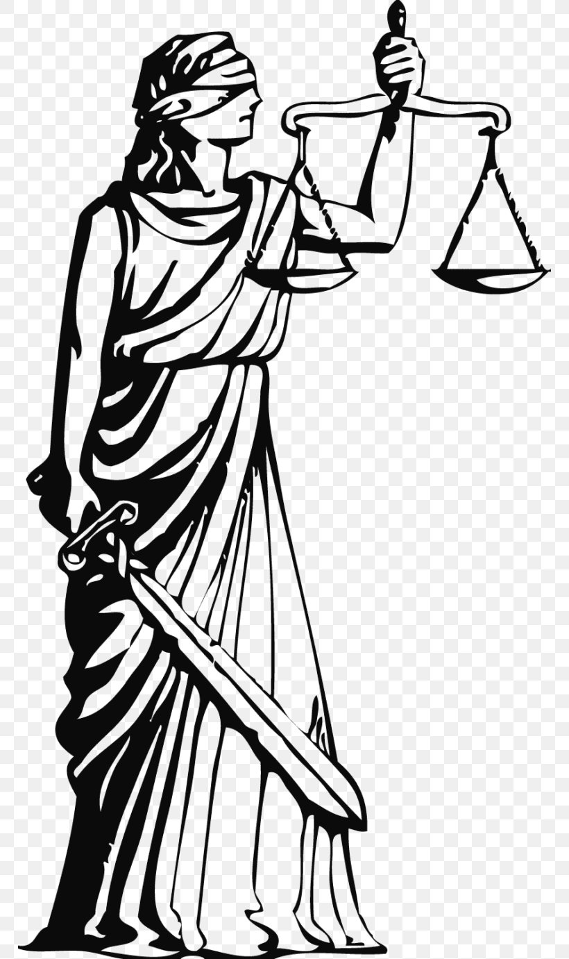 Law Justice Clipart Symbol Scales Drawing Line Scale Clipartmag Sketch ...
