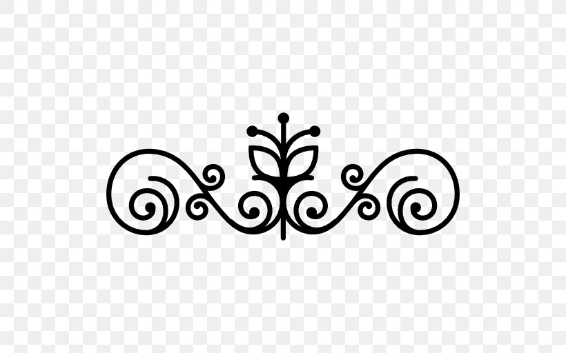 Floral Design Art Clip Art, PNG, 512x512px, Floral Design, Area, Art, Black And White, Body Jewelry Download Free