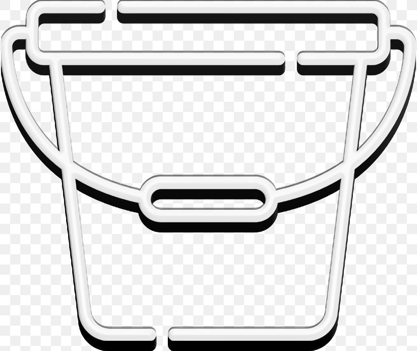 Homeware Icon Bucket Icon, PNG, 816x690px, Homeware Icon, Automobile Engineering, Bathroom, Black And White, Bucket Icon Download Free