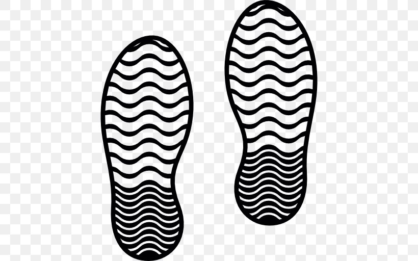 Sneakers Shoe Slipper Footprint Drawing, PNG, 512x512px, Sneakers, Area, Bata Shoes, Black, Black And White Download Free