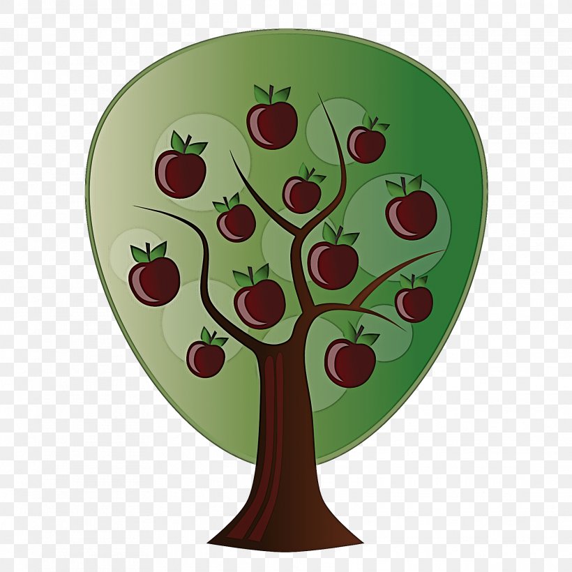 Tree Leaf Plant Apple Fruit, PNG, 1969x1969px, Tree, Apple, Cherry, Fruit, Glass Download Free