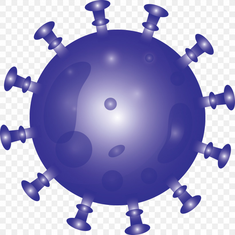 Coronavirus Corona COVID, PNG, 3000x3000px, Coronavirus, Blue, Circle, Corona, Covid Download Free