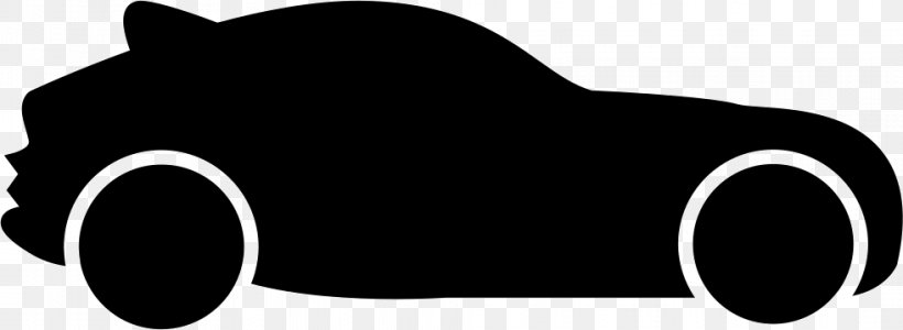 Sports Car Silhouette, PNG, 981x360px, Car, Black, Black And White, Carnivoran, Cat Download Free
