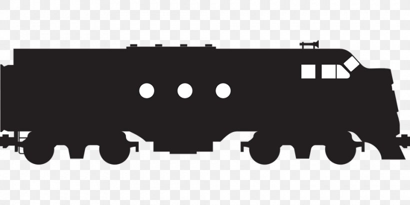 Train Locomotive Railroad, PNG, 960x480px, Train, Black, Black And White, Brand, Diesel Locomotive Download Free