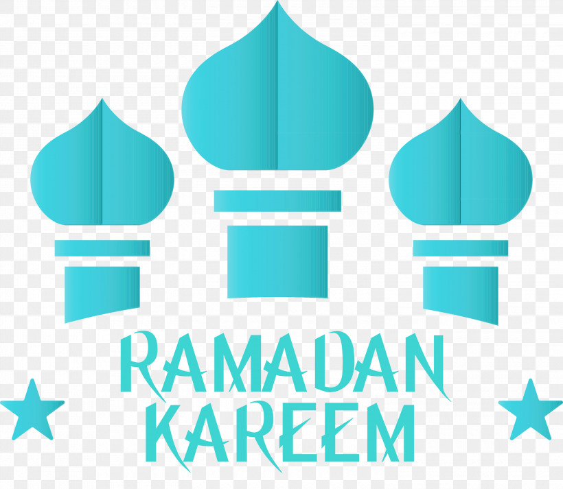 Aqua Blue Turquoise Teal Logo, PNG, 3000x2610px, Ramadan Mubarak, Aqua, Blue, Line, Logo Download Free