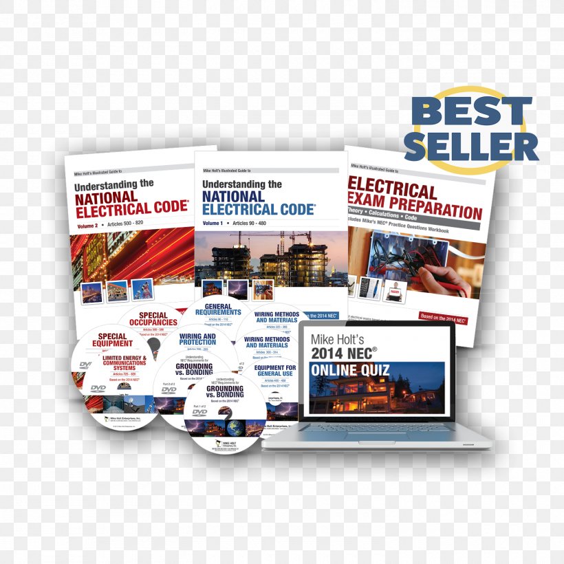 Mike Holt's Illustrated Guide To Understanding The National Electrical Code, Volume 1, Articles 90-480, Based On The 2014 NEC Mike Holt's Illustrated Guide To Electrical Exam Preparation, Based On The 2014 NEC Book, PNG, 1500x1500px, National Electrical Code, Advertising, Book, Brand, Display Advertising Download Free
