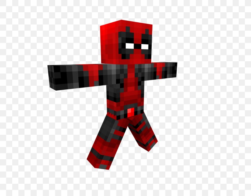 Minecraft: Pocket Edition Deadpool YouTube PlayStation 4, PNG, 640x640px, Minecraft, Character, Cross, Deadpool, Fictional Character Download Free