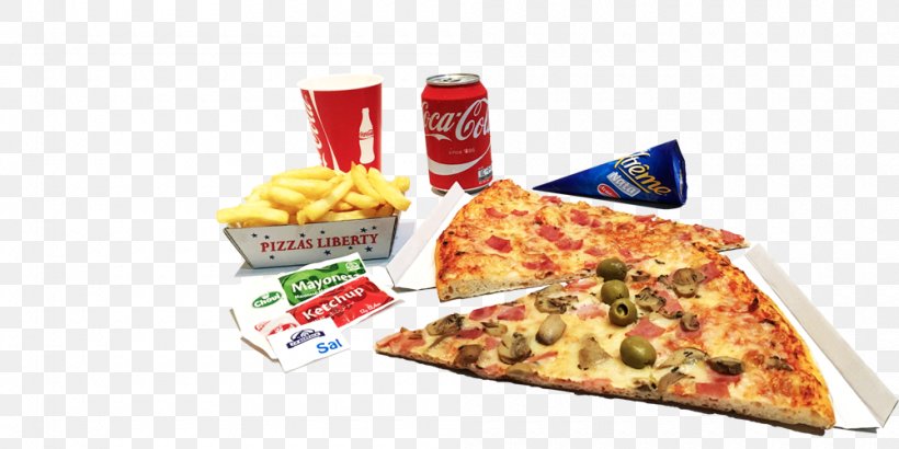 Pizzas Liberty Fast Food Junk Food Vegetarian Cuisine, PNG, 1000x500px, Pizza, American Food, Cheese, Convenience Food, Cuisine Download Free
