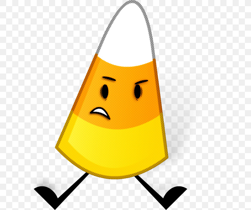 Candy Corn, PNG, 660x686px, Yellow, Candy Corn, Emoticon, Smiley Download Free