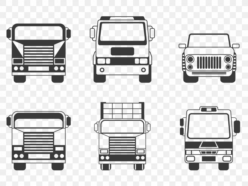 Car Pickup Truck Vector Motors Corporation Semi-trailer Truck, PNG, 1600x1200px, Car, Automotive Design, Automotive Exterior, Black And White, Brand Download Free