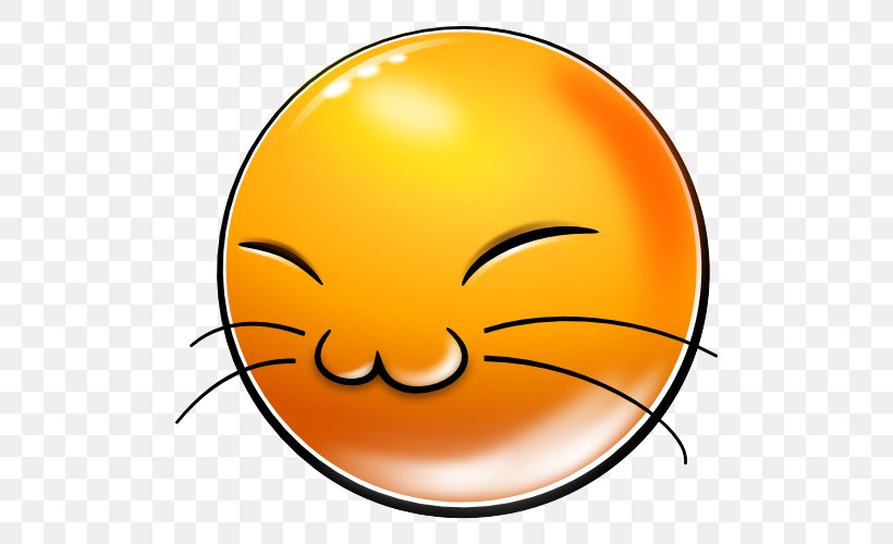 Smiley Emoticon Clip Art, PNG, 500x500px, Smiley, Art, Cat, Cuteness, Emoticon Download Free