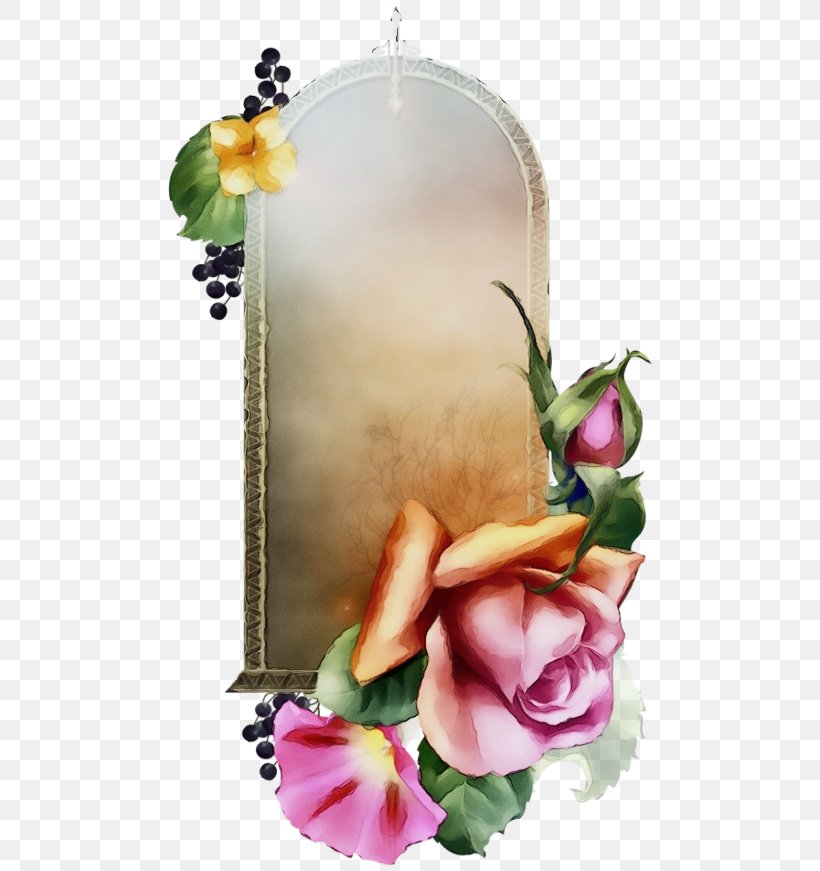 Watercolor Background Frame, PNG, 500x871px, 2018, 2019, Watercolor, Flower, Graduation Ceremony Download Free