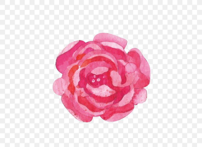 Watercolor Painting Paper Clip Art, PNG, 596x596px, Watercolor Painting, Cut Flowers, Flower, Flowering Plant, Garden Roses Download Free