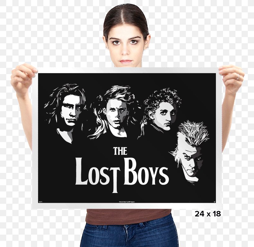 T-shirt The Lost Boys Horror Film Vampire, PNG, 800x800px, Tshirt, Brand, Corey Feldman, Film, Film Poster Download Free