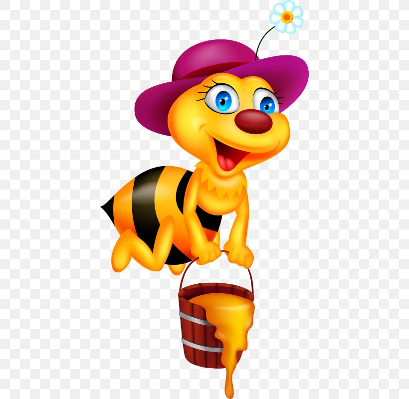 Bee Cartoon Royalty-free Clip Art, PNG, 800x800px, Bee, Art, Cartoon,  Headgear, Honey Bee Download Free