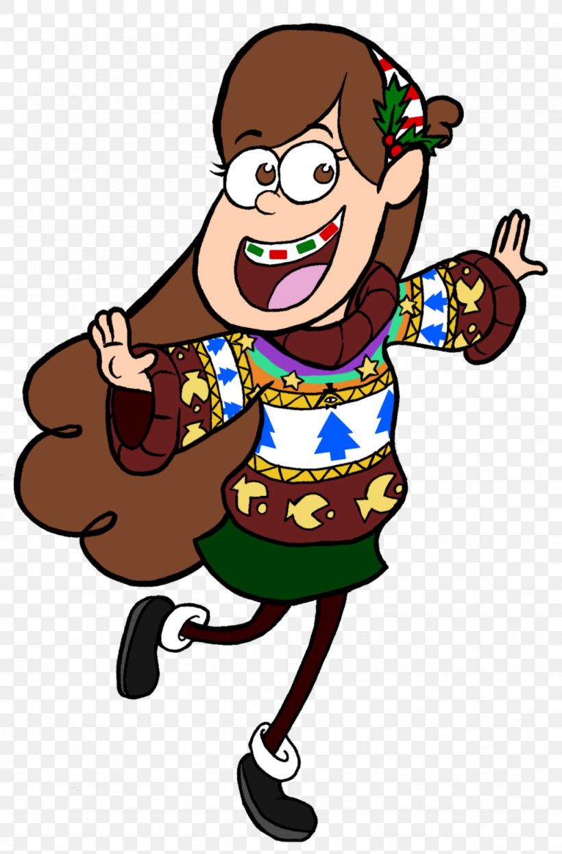 Christmas Jumper Clip Art Mabel Pines Illustration Sweater, PNG, 1024x1555px, Christmas Jumper, Art, Artwork, Cartoon, Christmas Day Download Free