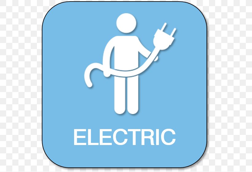 Electrician Construction Electricity Electrical Wires & Cable Customer, PNG, 555x561px, Electrician, Area, Blue, Brand, Communication Download Free