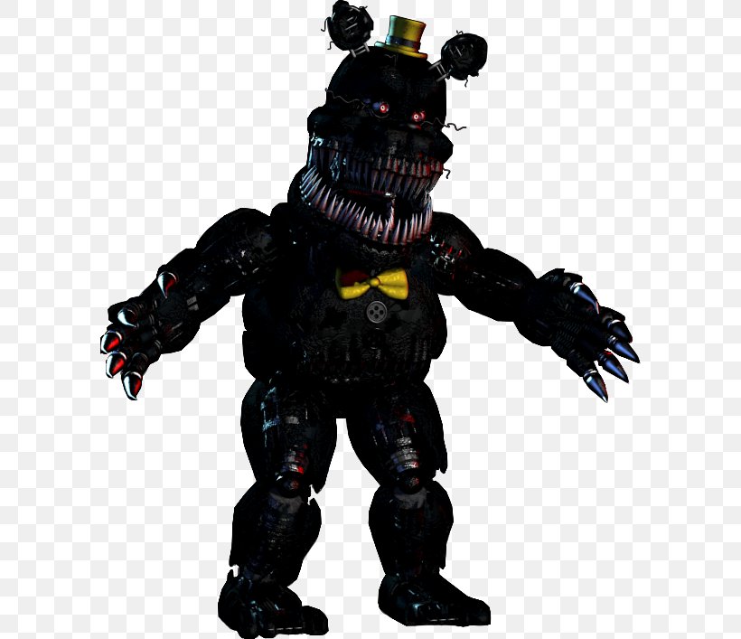 Five Nights At Freddy's 4 Five Nights At Freddy's: Sister Location Five Nights At Freddy's 2 Ultimate Custom Night, PNG, 598x707px, Ultimate Custom Night, Action Figure, Animatronics, Crying, Fictional Character Download Free