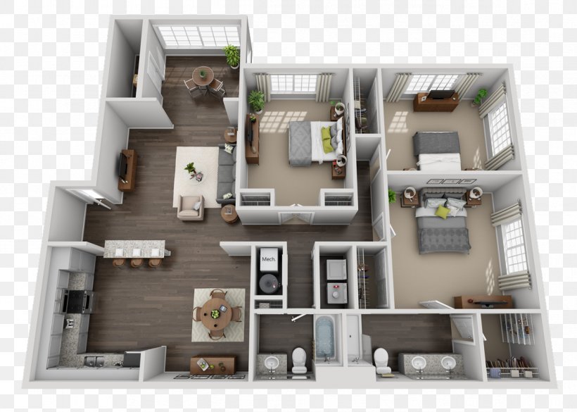 Indian Trail The Landing Luxury Apartments At Foxwood House, PNG, 1168x834px, Indian Trail, Apartment, Bathroom, Elevation, Floor Plan Download Free