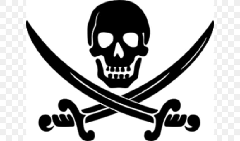 Piracy Clip Art, PNG, 640x480px, Piracy, Black And White, Brand, Calico Jack, Display Resolution Download Free