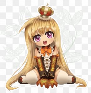 Arina Tanemura - Brown Hair Figurine Character PNG