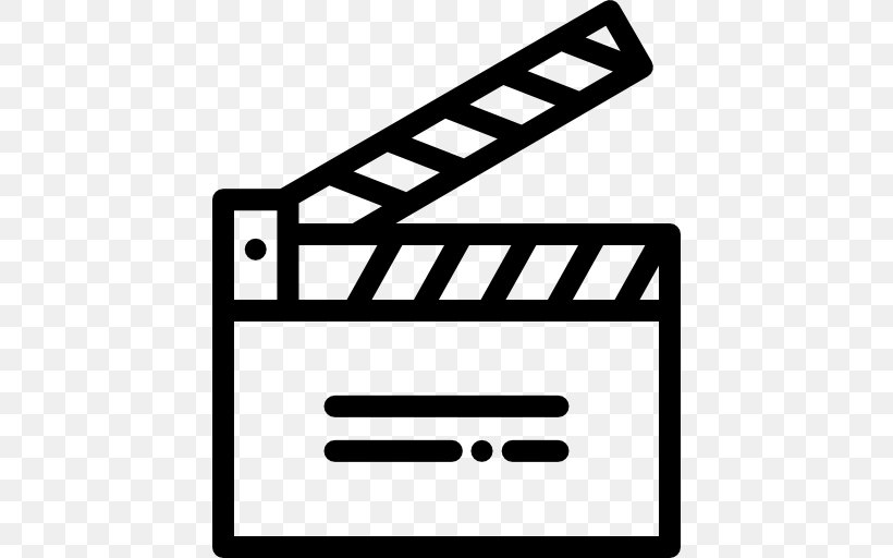Clapperboard Video Cameras Cinematography Video Player, PNG, 512x512px, Clapperboard, Area, Black, Black And White, Brand Download Free