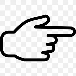 Hand - Index Finger Pointing Hand PNG