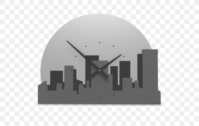 Quartz Clock Pendulum Clock Lancetta Skyline, PNG, 645x520px, Clock, Brand, Calleadesign Snc Di L Callea C, Color, Grey Download Free
