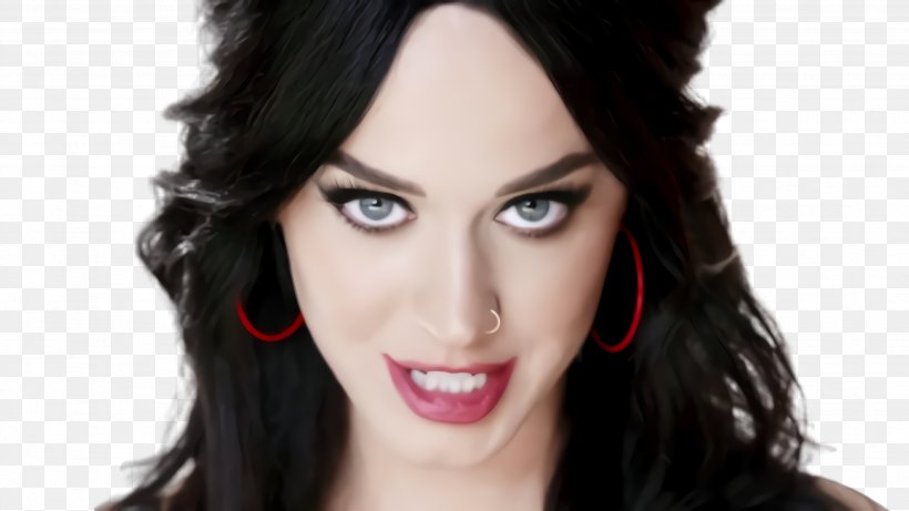 Tooth Cartoon, PNG, 2664x1500px, Katy Perry, Beauty, Beautym, Black Hair, Brown Hair Download Free