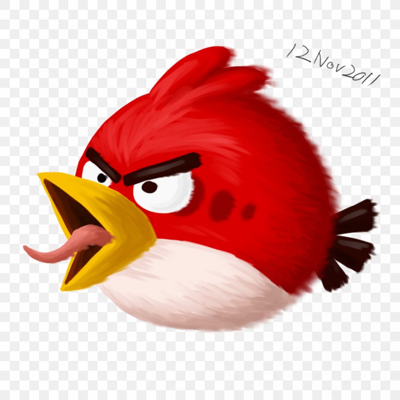 Angry Birds Fan Art Red, PNG, 894x894px, Bird, Angry Birds, Art, Beak, Chicken Download Free
