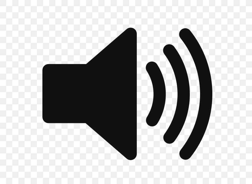 Loudspeaker Clip Art, PNG, 600x600px, Loudspeaker, Audio Signal, Black, Black And White, Brand Download Free