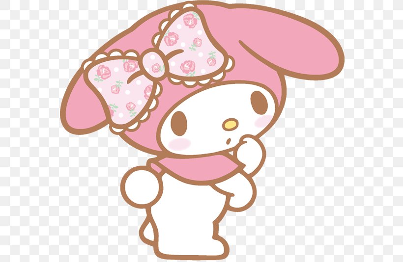 My Melody Hello Kitty Online Sanrio, PNG, 589x534px, My Melody, Adventures Of Hello Kitty Friends, Artwork, Character, Drawing Download Free