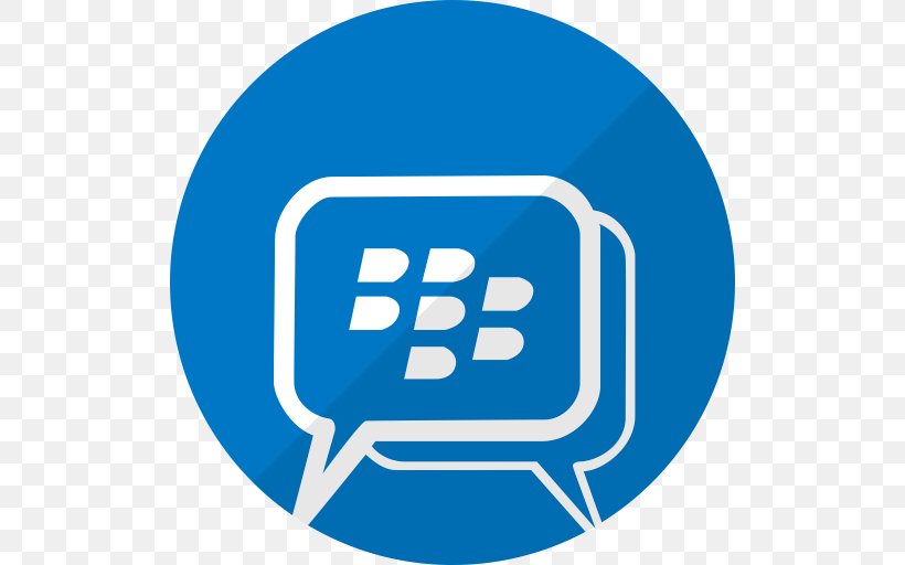 BlackBerry Messenger BlackBerry KEY2 Messaging Apps, PNG, 512x512px, Blackberry Messenger, Area, Blackberry, Blackberry Key2, Blue Download Free
